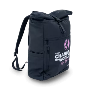 Фирменный рюкзак BWT Change the World (вместительный, удобный, непромокаемый, с отделением для ноутбука и множеством карманов)